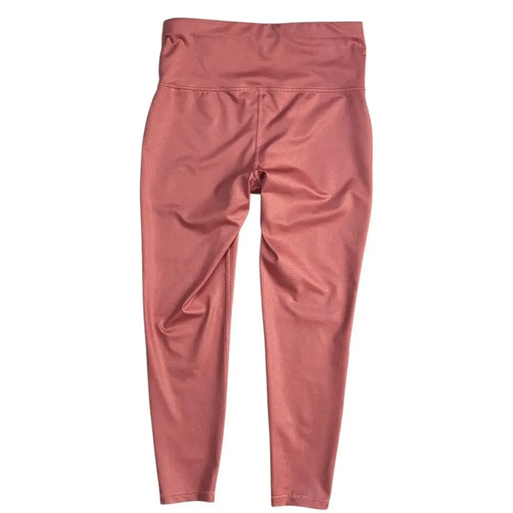 NWT Xersion High-Waist Fitted Compression Pink Leggings Women's Medium